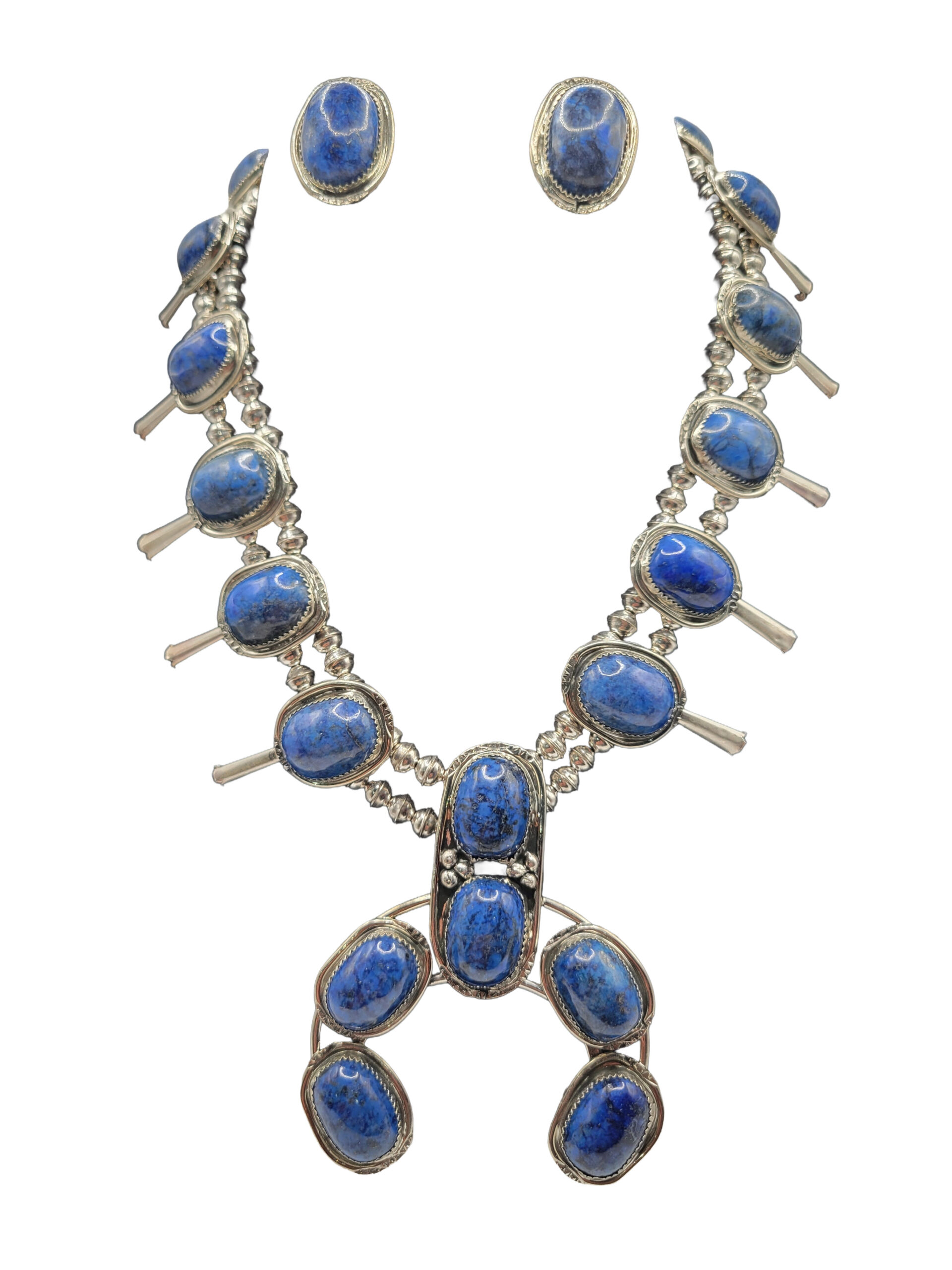 Blue Lapis Squash Necklace